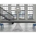 Mesa moderna de madera extensible hasta 300 cm Made in Italy - Dálmata Viadurini