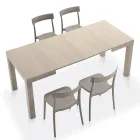 Mesa extensible de madera laminada hasta 470 cm Made in Italy – Gordito Viadurini