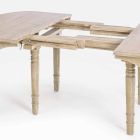 Mesa extensible de madera maciza hasta 382 cm Homemotion - Brindisi Viadurini