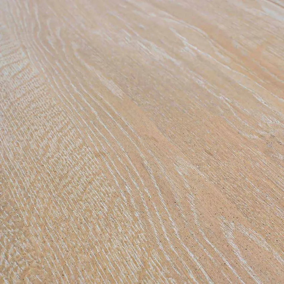 Mesa extensible de madera maciza hasta 382 cm Homemotion - Brindisi Viadurini