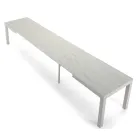 Mesa extensible de madera de melamina hasta 470 cm Made in Italy – Gordito Viadurini