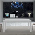 Mesa extensible de madera de melamina hasta 470 cm Made in Italy – Gordito Viadurini
