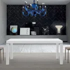 Mesa extensible de madera de melamina hasta 470 cm Made in Italy – Gordito Viadurini