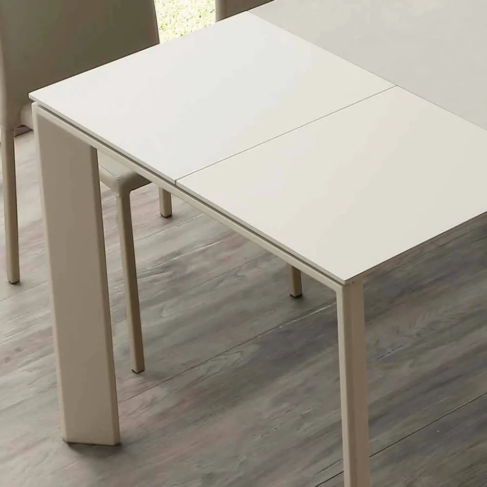 Mesa extensible plegable vitrocerámica hasta 240 cm Terni Viadurini