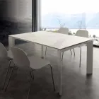 Mesa extensible plegable vitrocerámica hasta 240 cm Terni Viadurini
