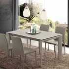 Mesa extensible plegable vitrocerámica hasta 240 cm Terni Viadurini