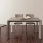 Mesa extensible plegable vitrocerámica hasta 240 cm Terni Viadurini