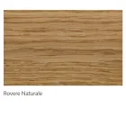 Mesa de interior con tapa y patas de roble Made in Italy - Geolier Viadurini