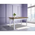 Mesa de Salón Extensible en Abeto Nórdico Made in Italy - Benidorm Viadurini