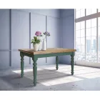 Mesa de Salón Extensible en Abeto Nórdico Made in Italy - Benidorm Viadurini