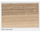 Mesa de estar en nogal anudado macizo real Made in Italy - Boromir Viadurini