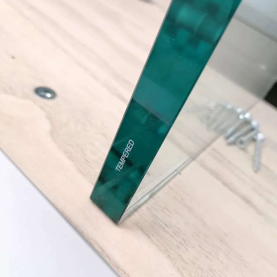 Mesa Extensible Moderna hasta 300 cm en Laminado y Vidrio Made in Italy - Tear Viadurini