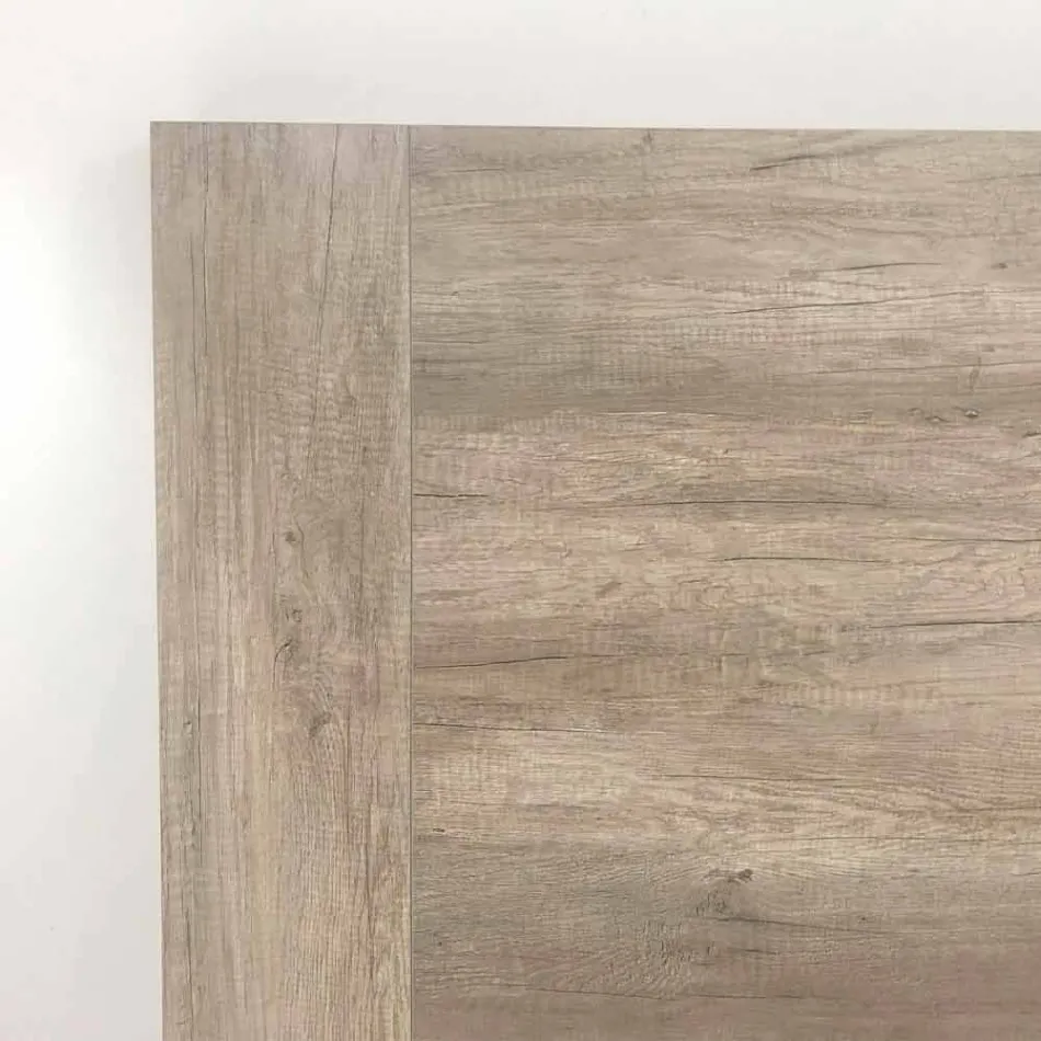 Mesa extensible moderna hasta 260/280 cm en madera y metal - Teramo Viadurini