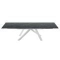 Mesa Moderna Extensible hasta 300 cm en Mármol Hecho en Italia - Settimmio