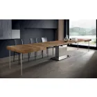 Mesa extensible moderna hasta 480 cm en madera Made in Italy - Michael Viadurini