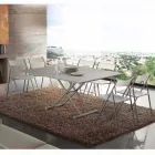 Mesa extensible o mesita en melamina de diseño Nuoro Viadurini