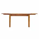 Mesa de comedor extensible hasta 290 cm en madera maciza Homemotion - Carbo Viadurini