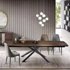 Mesa de comedor extensible hasta 300 cm en roble Made in Italy - Antonino Viadurini