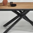 Mesa de comedor extensible hasta 300 cm en roble Made in Italy - Antonino Viadurini
