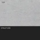 Mesa de Comedor de Jardín en Aluminio y Hpl o Gres, Varios Acabados - Filomena Viadurini