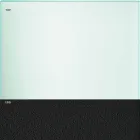 Mesa de comedor en vidrio transparente y metal varios colores 5 tamaños - Aschio Viadurini