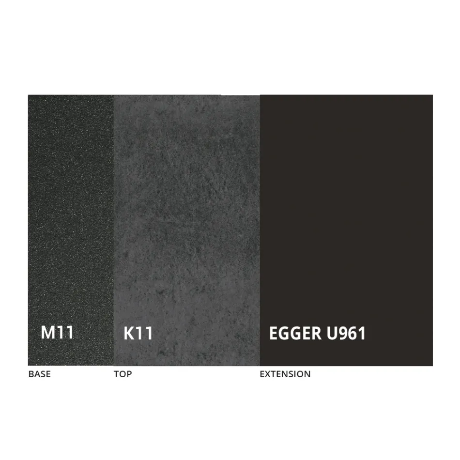 Mesa de Comedor Redonda Extensible a 270 cm en Cerámica Made in Italy - Muschio Viadurini