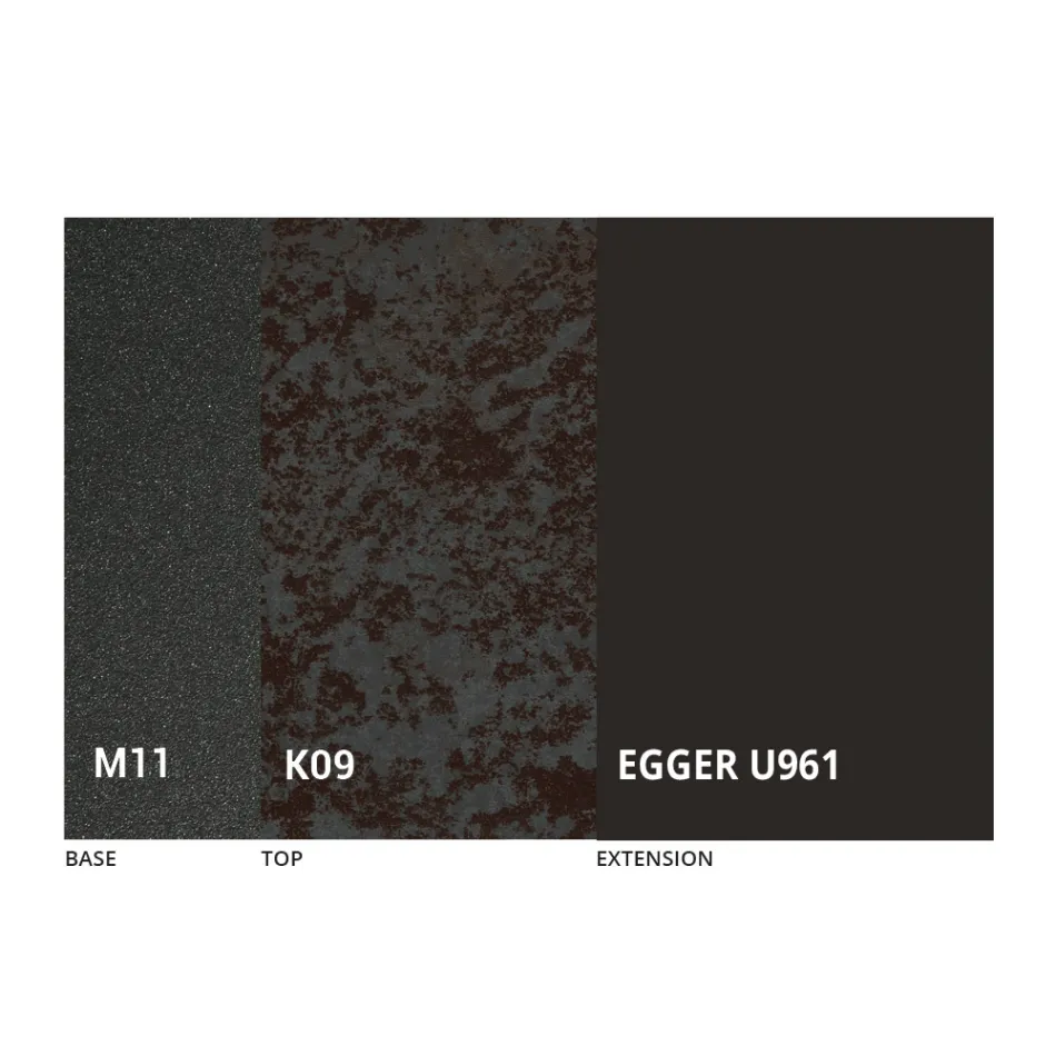 Mesa de Comedor Redonda Extensible a 270 cm en Cerámica Made in Italy - Muschio Viadurini