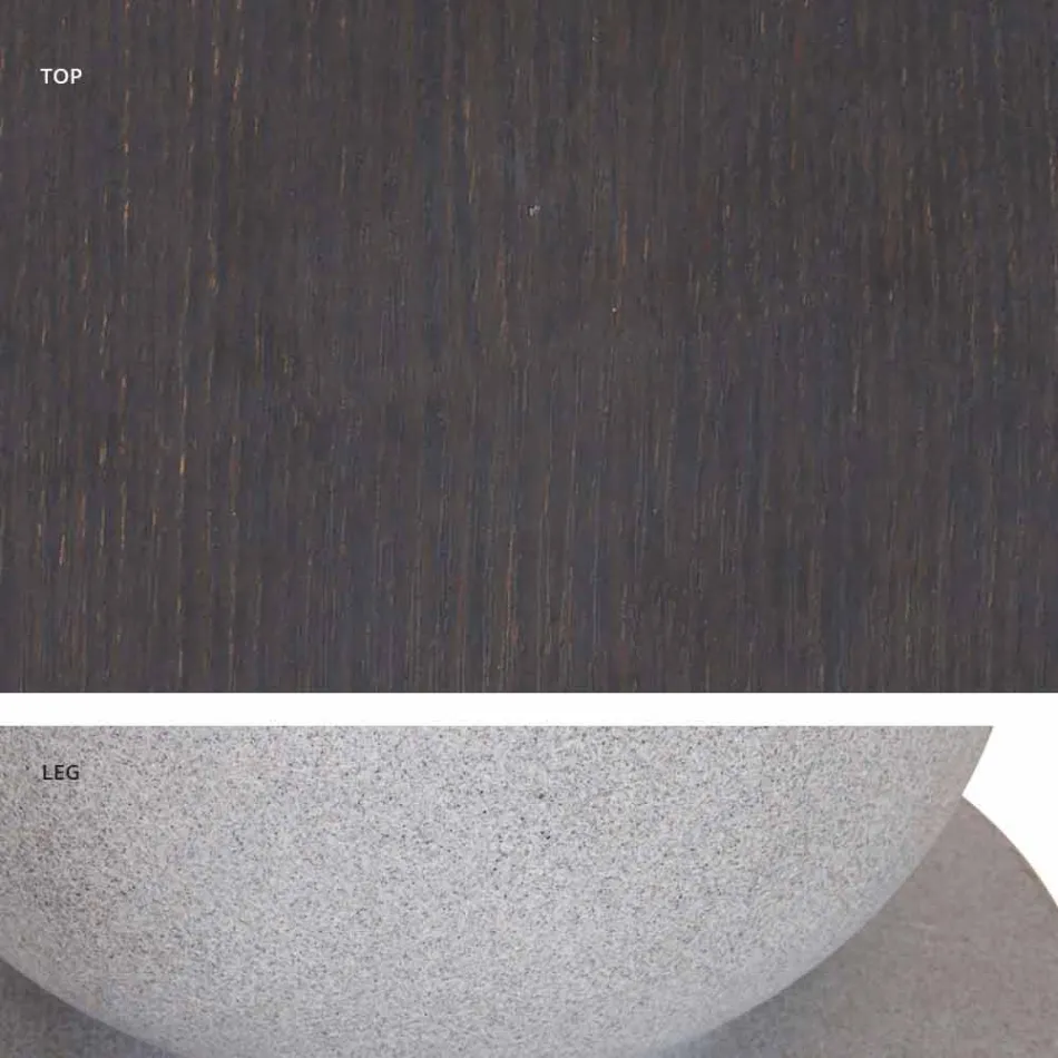 Mesa de comedor cuadrada, sobre de HPL - Siglo XIX por Slide Viadurini