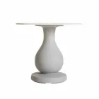 Mesa de comedor cuadrada, sobre de HPL - Siglo XIX por Slide Viadurini