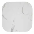 Mesa de comedor cuadrada, sobre de HPL - Siglo XIX por Slide Viadurini