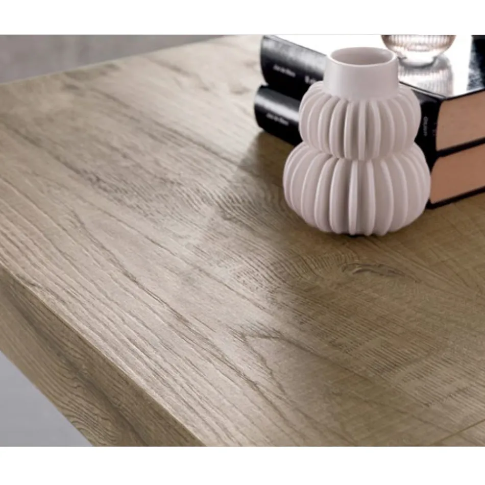 Mesa rectangular extensible en Lamianto (300 cm o 340 cm) - Passoa Viadurini