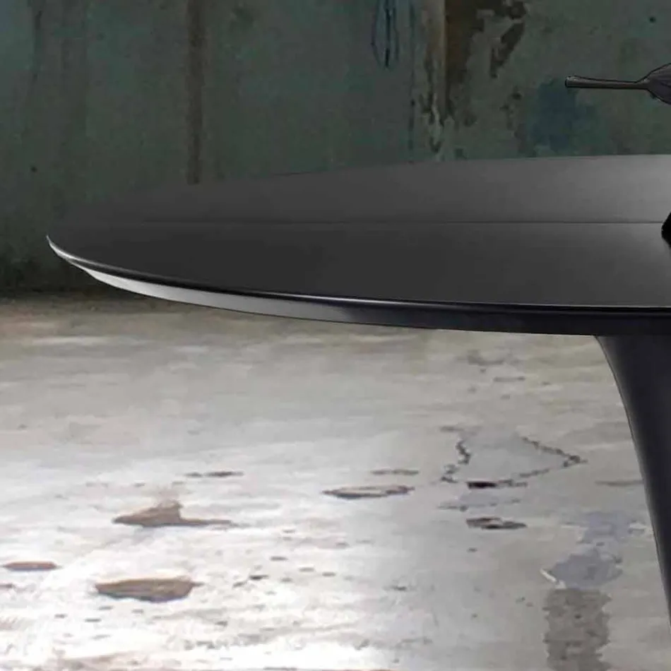 Mesa redonda, extensible y de diseño moderno - Borgia Viadurini