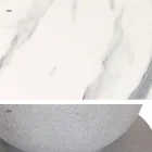 Mesa redonda de diseño clásico, Ø140 y tapa de HPL - Siglo XIX por Slide Viadurini