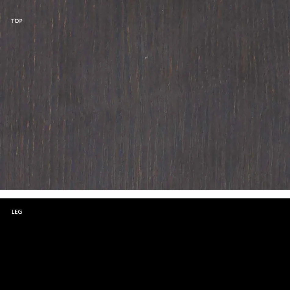 Mesa redonda de diseño clásico, Ø140 y tapa de HPL - Siglo XIX por Slide Viadurini