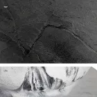 Mesa redonda de diseño clásico, Ø140 y tapa de HPL - Siglo XIX por Slide Viadurini