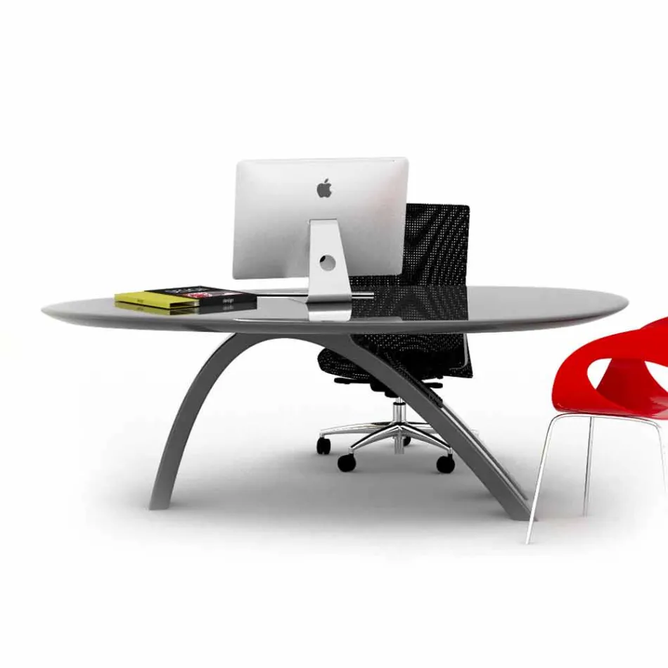 Mesa / escritorio de oficina de diseño Jatz II hecho en Italia Viadurini