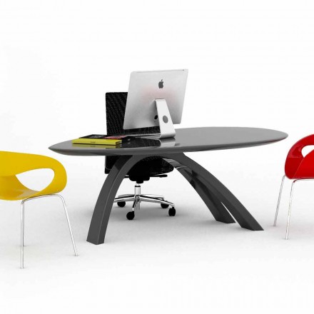 Mesa / escritorio de oficina de diseño Jatz II hecho en Italia Viadurini