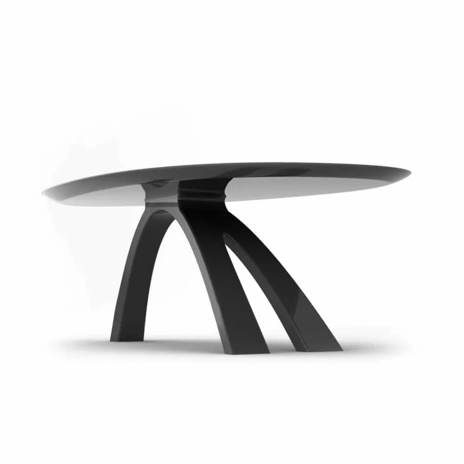 Mesa / escritorio de oficina de diseño Jatz II hecho en Italia Viadurini