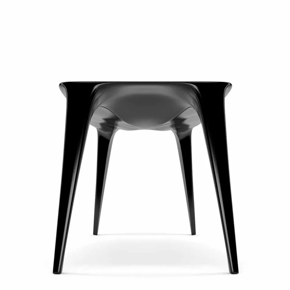 Mesa de escritorio de diseño moderno producida en Italia, Pomarolo Viadurini