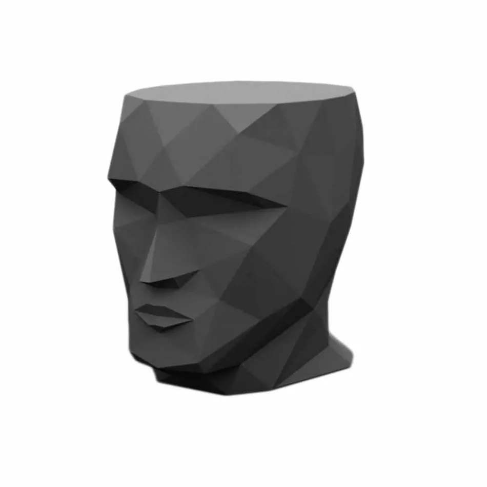 Mesa / taburete de exterior de diseño Adan by Vondom, en polietileno Viadurini