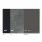 Mesa de comedor redonda extensible a 165 cm con tapa de cerámica - Pistolero Viadurini