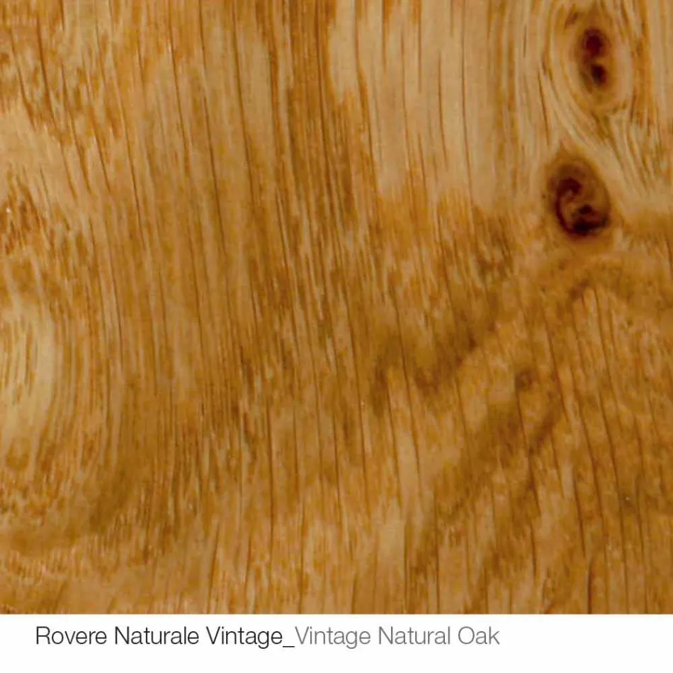 Mesa redonda de diseño d.120 con tapa de cristal fabricada en Italia Cristal Viadurini