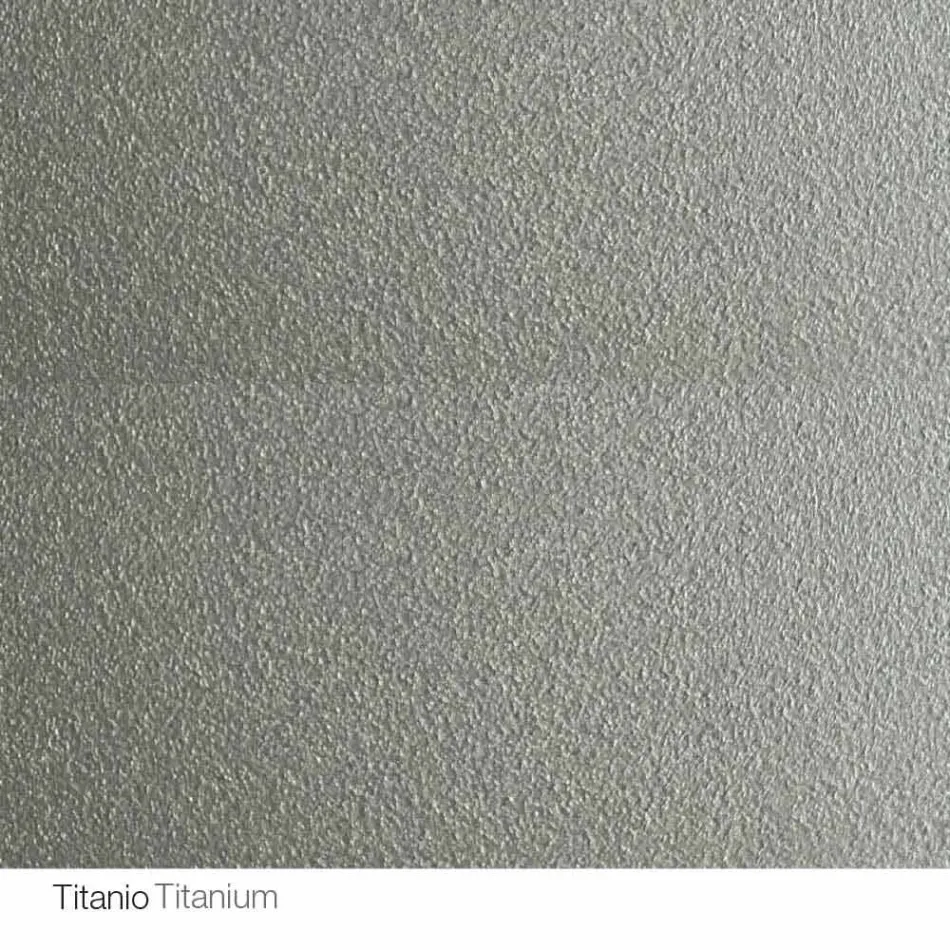 Mesa redonda de diseño d.120 con tapa de cristal fabricada en Italia Cristal Viadurini