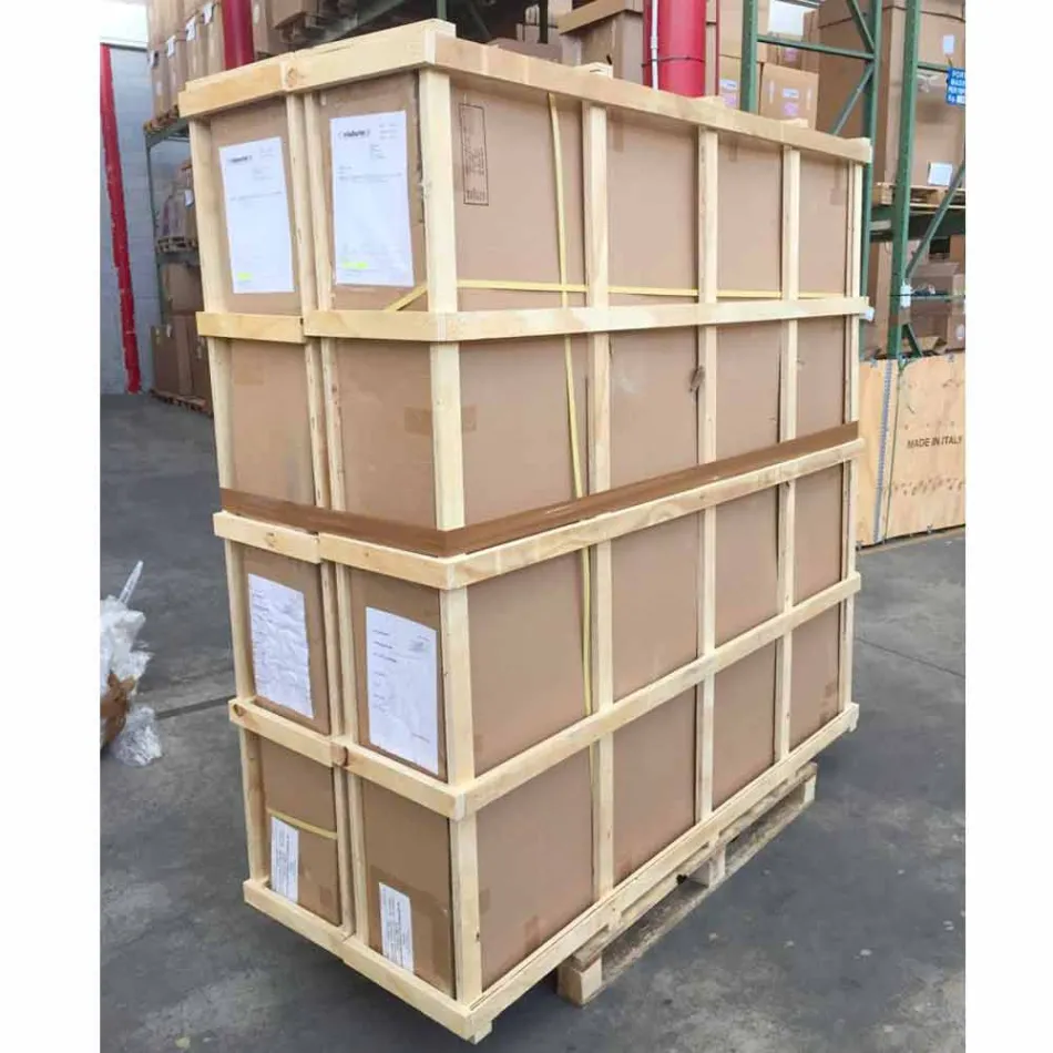 Mesa redonda Real Table en teca y madera maciza para uso en exteriores Viadurini