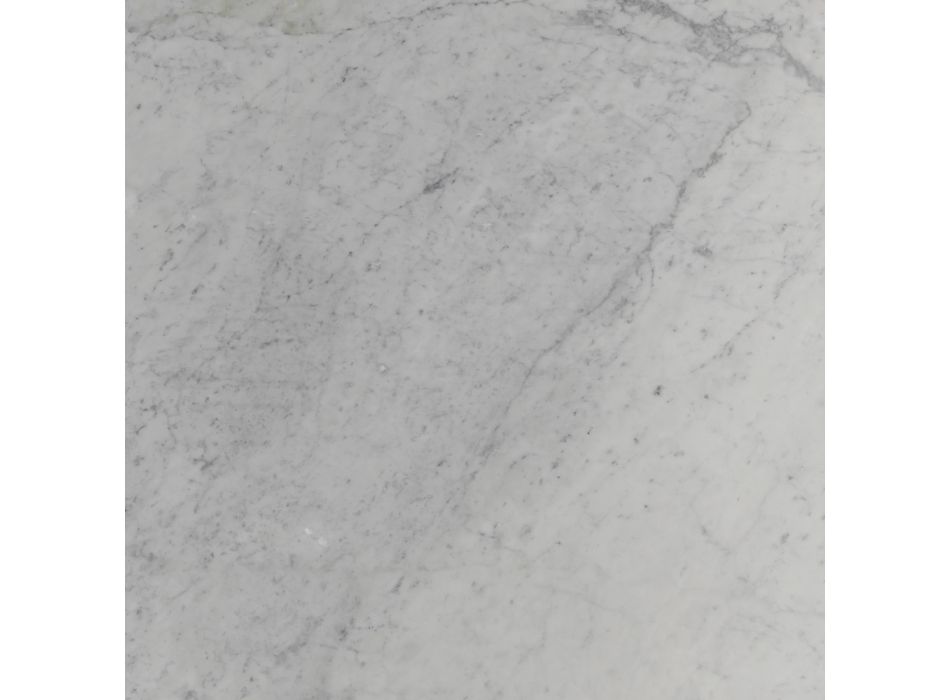 Mesa Tulip Eero Saarinen H 73 con Tapa de Mármol de Carrara Made in Italy - Escarlata Viadurini