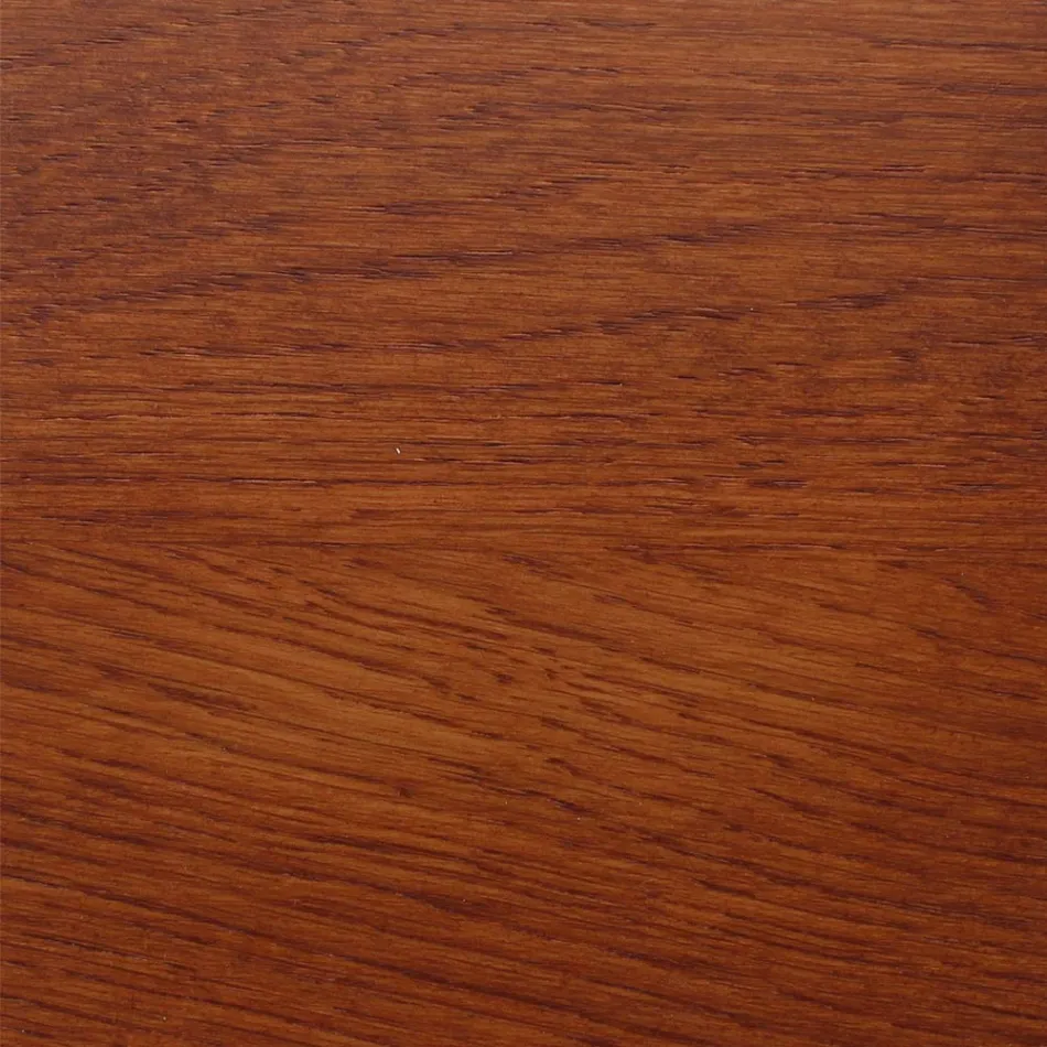 Mesa Tulip Eero Saarinen H 73 Ovalada en Roble Teñido de Cerezo Made in Italy - Escarlata Viadurini