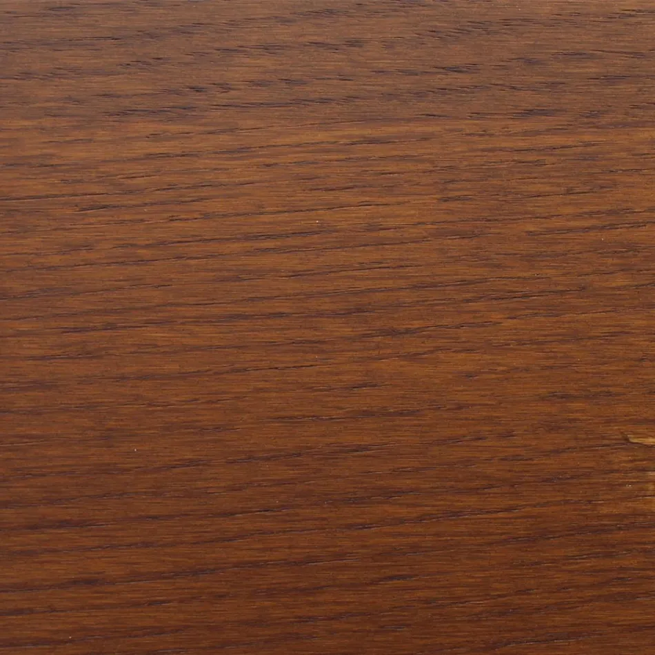 Eero Saarinen Mesa Tulip H 73 Redonda en Roble Teñido Nogal Oscuro Made in Italy - Escarlata Viadurini