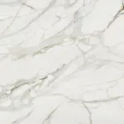 Mesa Tulipán de Eero Saarinen, 187 cm de altura, cerámica pulida, fabricada en Italia - Escarlata Viadurini
