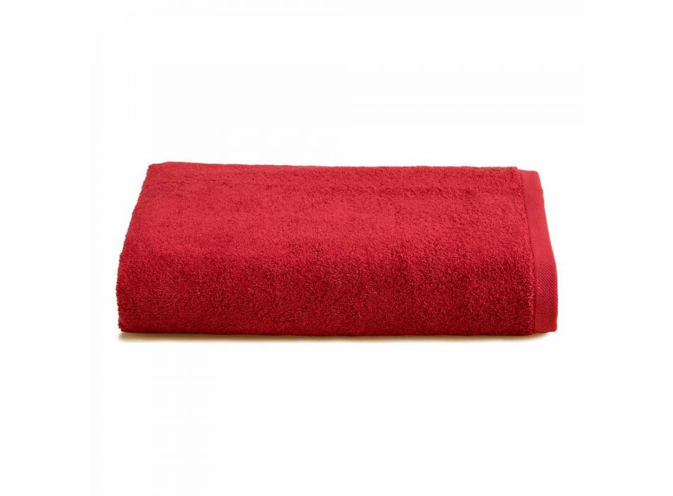Toalla de ducha de baño de felpa de algodón de colores de diseño - Vuitton Viadurini