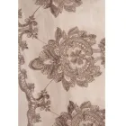 Cortina de lino claro con organza y bordado gótico en el Centro de Lujo - Marinella Viadurini